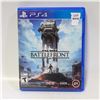 Image 1 : PS4 PLAYSTATION 4 STARWARS BATTLEFRONT CIB
