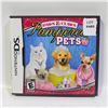 Image 1 : NINTENDO DS PAWS AND CLAWS PAMPERED PETS CIB