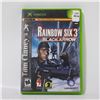 Image 1 : XBOX RAINBOW SIX 3 BLACK ARROW TOM CLANCY'S CIB