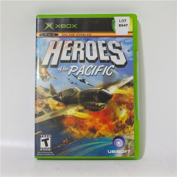 XBOX HEROES OF THE PACIFIC CIB