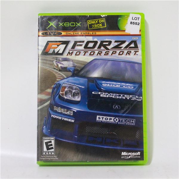 XBOX FM FORZA MOTORSPORT CIB