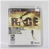 Image 1 : PS3 PLAYSTATION 3 RAGE ANARCHY EDITION CIB