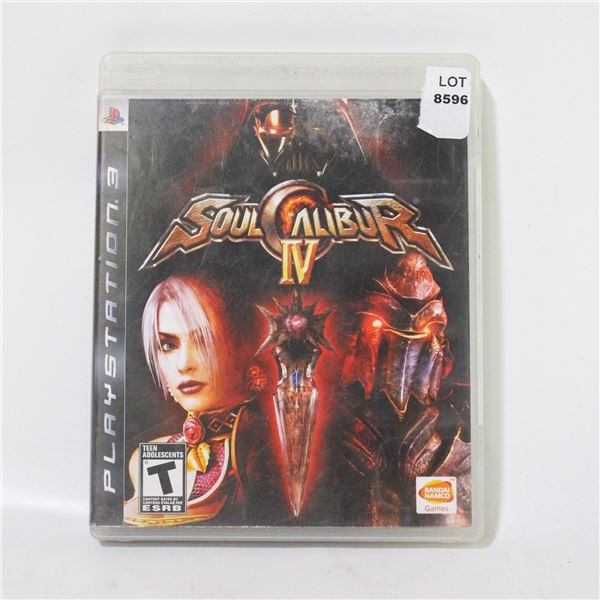 PS3 PLAYSTATION 3 SOUL CALIBUR 4 CIB