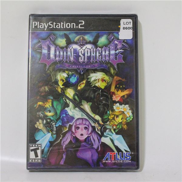 PLAYSTATION 2 ODINSPHERE FACTORY SEAL