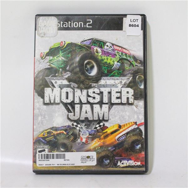 PLAYSTATION 2 MONSTER JAM CIB