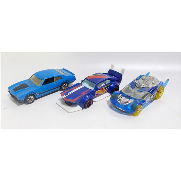 LOT OF 3 HOTWHEELS