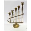 Image 1 : 5PC VINTAGE BRASS CANDLE HOLDER
