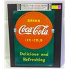 Image 1 : COCA COLA METAL ADVERTISING SIGN