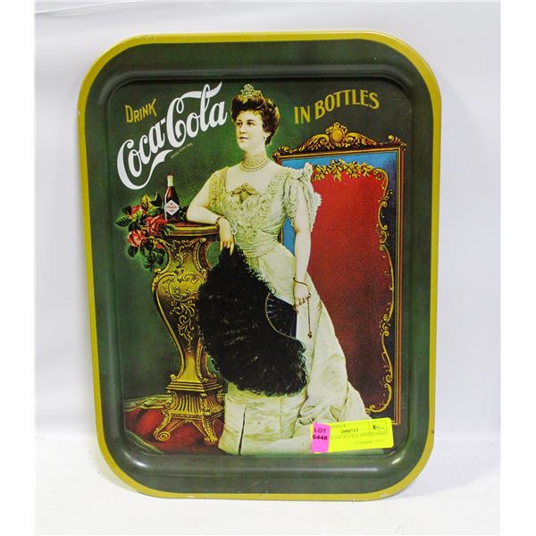VINTAGE COCA COLA ADVERTISING TRAY