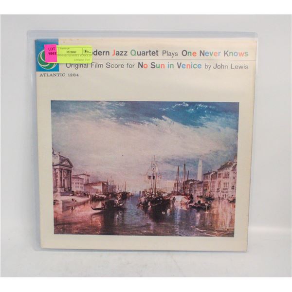 MODERN JAZZ QUARTET VENICE LP