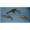 Image 1 : Group of 3 early Heavy cast Metal Toy Guns