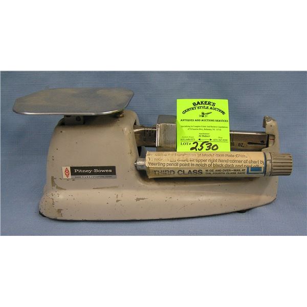 Early Pitney Bowes postal scale