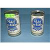 Pabst Blue Ribbon all tin advertising promotional beer can banks