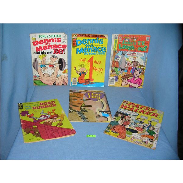 Group of vintage comic related comic books