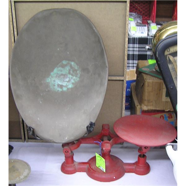 Antique country store scale