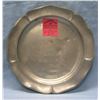 Image 1 : Pewter presentation award platter