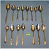 Image 1 : Group of vintage flatware spoons