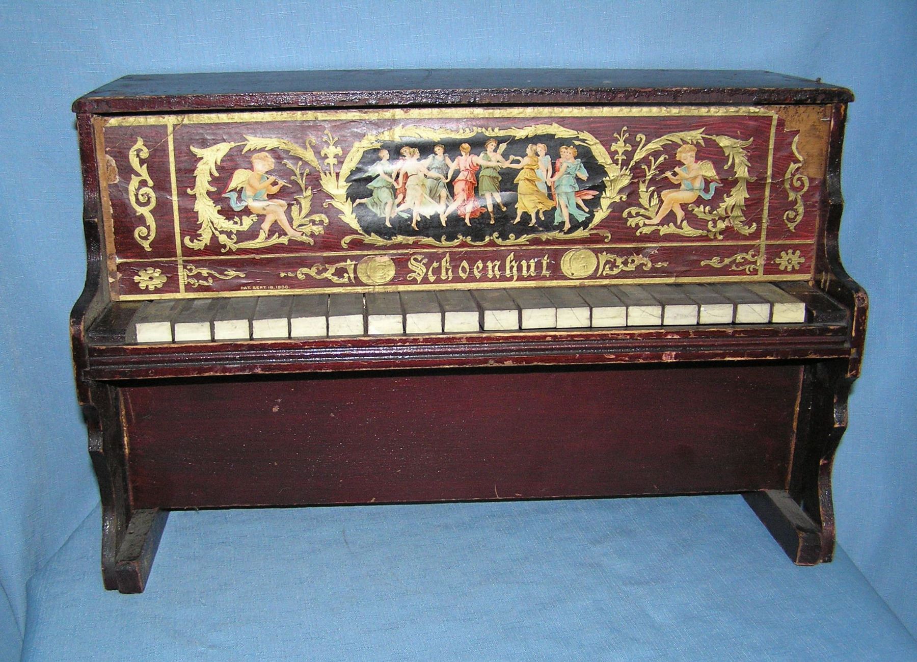 Antique German Schoenhut childs piano