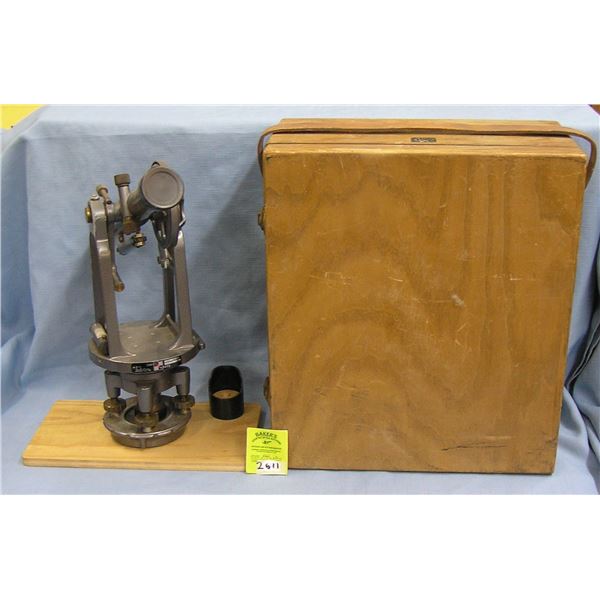 Vintage Surveyors transit by David White w/box