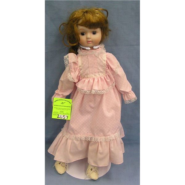 Vintage porcelain doll