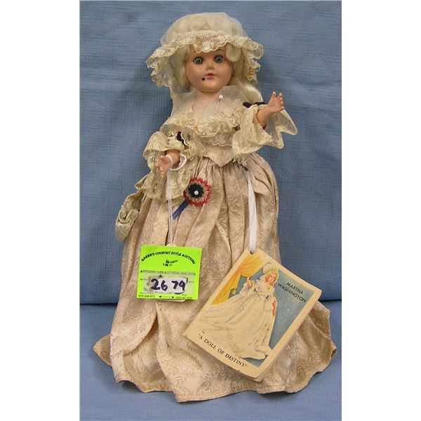 Vintage Martha Washington doll