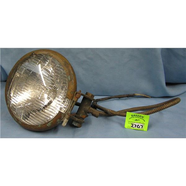 Early automobile head light