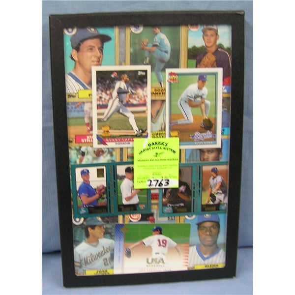 Collection of vintage all star rookie baseball cards