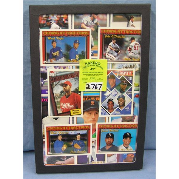 Collection of vintage all star rookie baseball cards