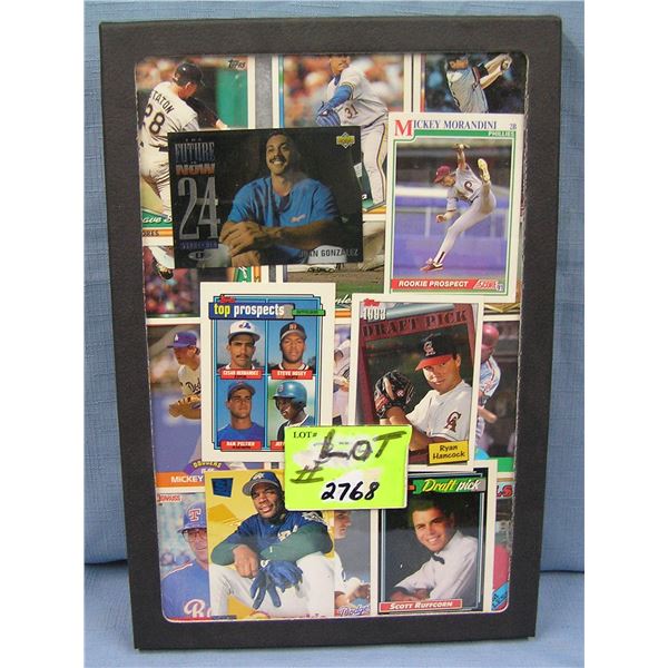 Collection of vintage all star rookie baseball cards