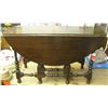 Image 1 : Antique gate leg drop leaf table