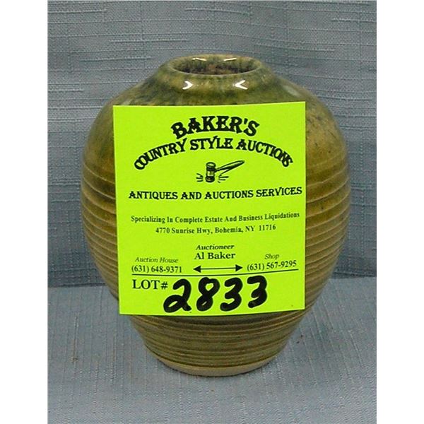 Art pottery vase signed  Bob Verschure