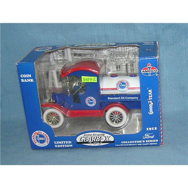 Amoco 1912 Ford tanker truck bank