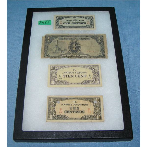 Group of vintage World currency