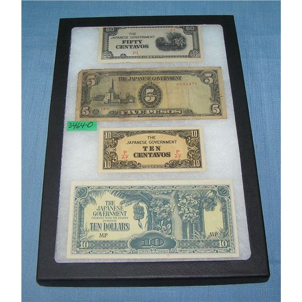 Group of vintage World currency
