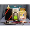 Image 1 : Box full of stationery and accessories