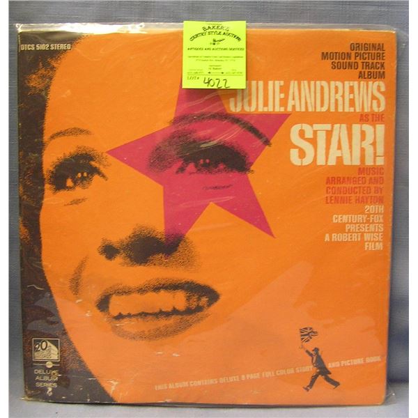 Vintage Julie Andrews record album