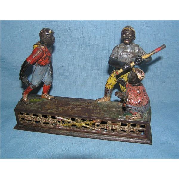 Original Dark Town Battery mechanical bank