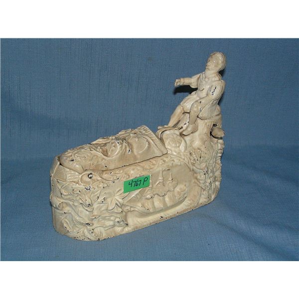 Cast iron World's Fair bank