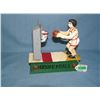 Image 1 : Basketball cast iron mechanical bank circa 1970s