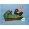 Image 1 : Frog and Goat cast iron mechanical bank