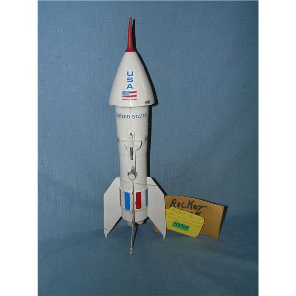 Rocket ship bank circa 1960s