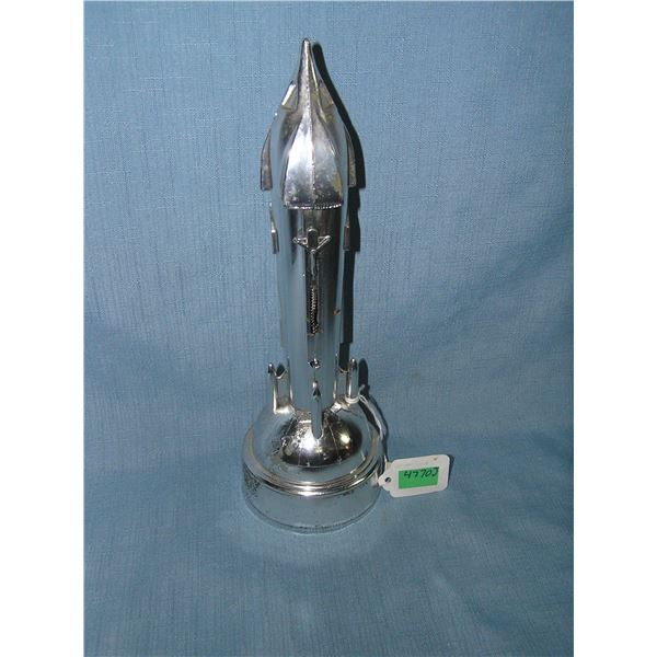 Destination moon satalite spaceship bank