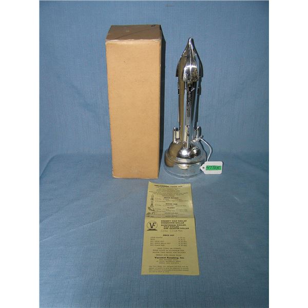 Destination moon satalite spaceship bank