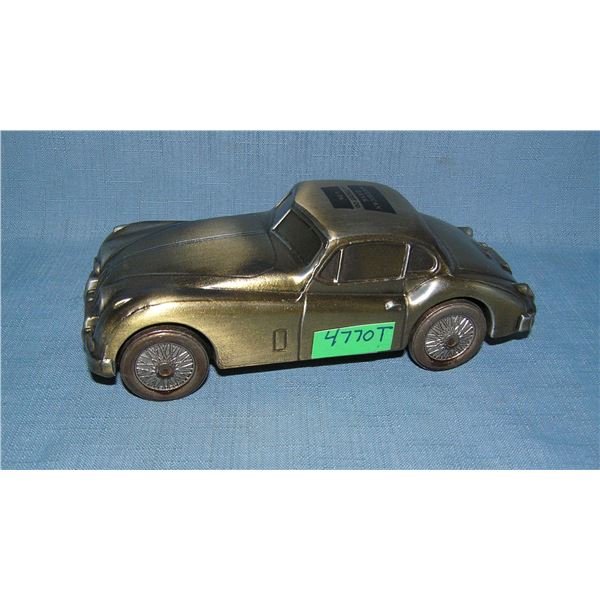 Jaguar 2 door sports coupe bank
