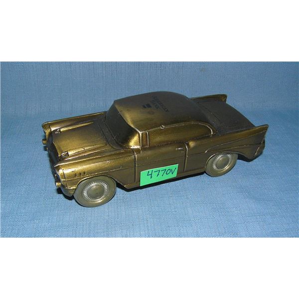 1957 Chevy 2 door coupe bank