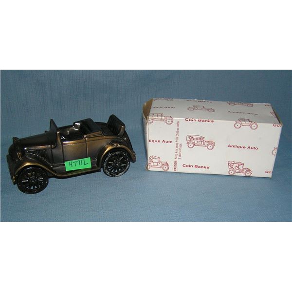 1929 Ford all cast metal car bank