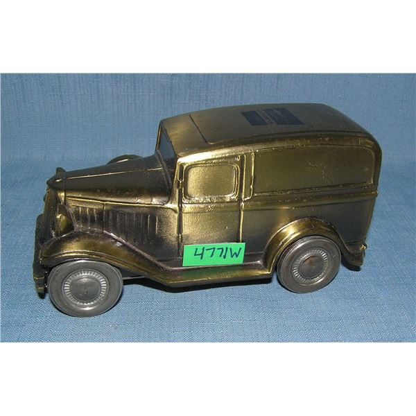1934 Ford panel truck all cast metal truck bank