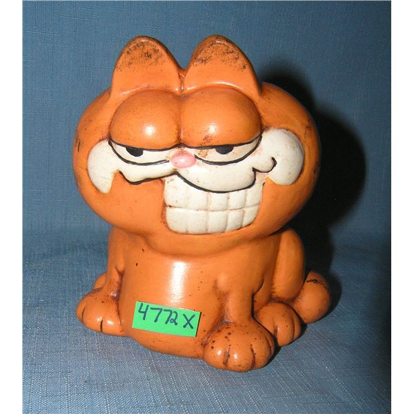 Garfield ceramic bank circa 1960s