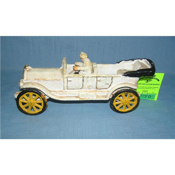 Cast iron 4 door sedan with driver