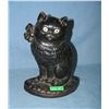 Image 1 : Cast iron seated cat door stop circa 1930s
